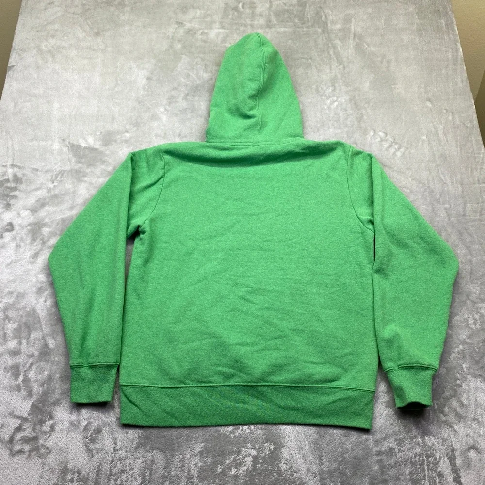 The North Face Mens Green Graphic Pullover Hoodie Sweatshirt TB5Q CHL3‎ Size M